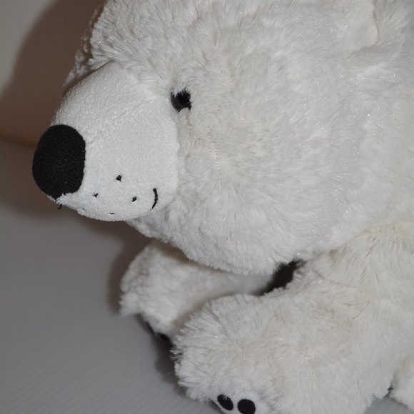 Kohls Cares Polar Bear Plush White Stuffed Animal On the Night You Were Born 11" - Picture 8 of 8